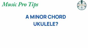 The Enigmatic Allure of A Minor Chord on the Ukulele