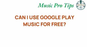 Is Google Play Music Free? Uncovering the Hidden Costs