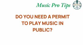 The Hidden Rules of Public Music: Do You Need a Permit?