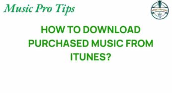 Unlocking the Mystery: How to Download Purchased Music from iTunes