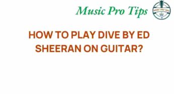 Mastering the Art of Guitar: Dive into Ed Sheeran’s Hit
