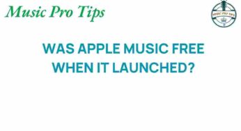 Unveiling the Truth: Was Apple Music Really Free at Launch?