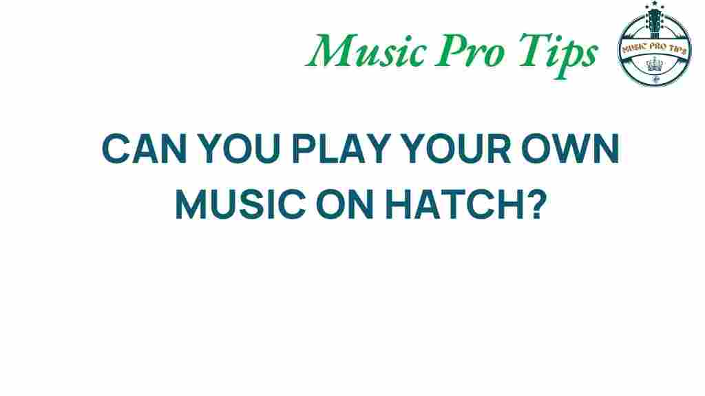 can-you-play-your-own-music-on-hatch