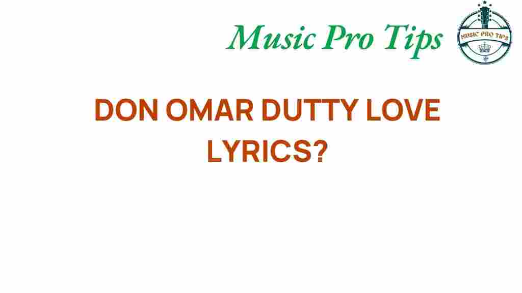 don-omar-dutty-love-lyrics