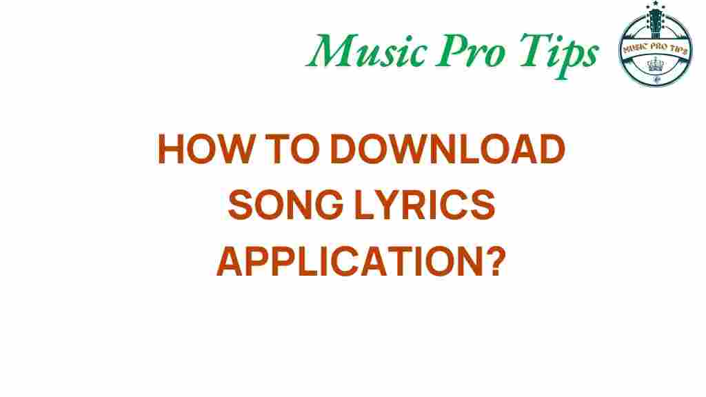 download-song-lyrics-applications