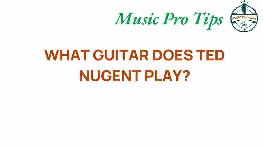 what-guitar-ted-nugent-plays