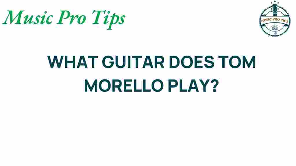 what-guitar-does-tom-morello-play