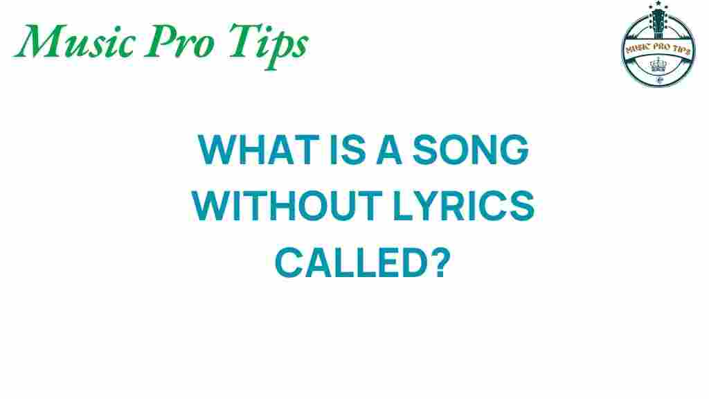 what-is-instrumental-music