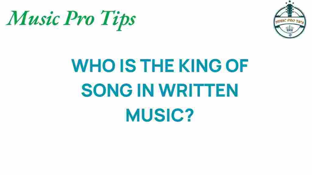 written-music-king