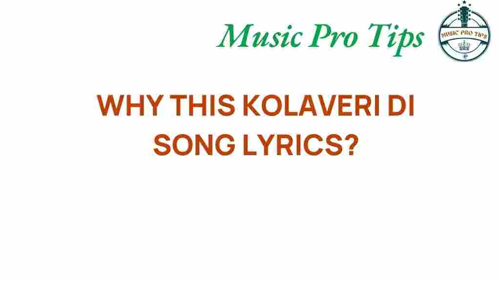kolaveri-di-lyrics-analysis